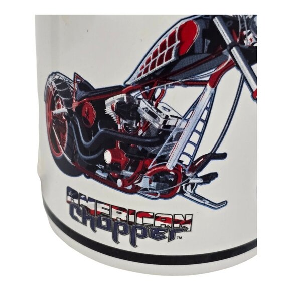 American Chopper Coffee Mugs (2) Black Widow Bike Orange County OCC Memorabilia - Picture 4 of 16